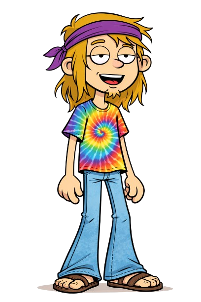 Young Hippie Guy